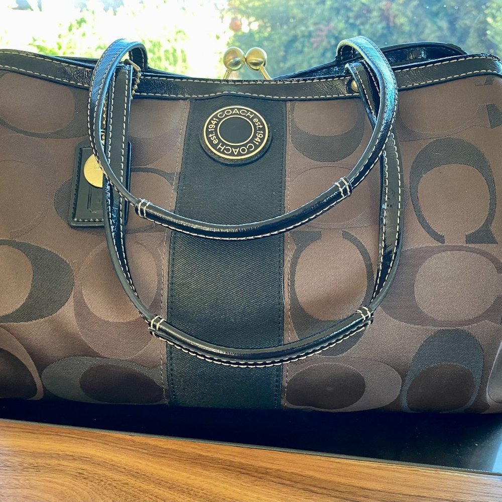 Coach Signature Carryall Tote